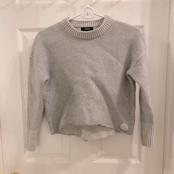 HOST PICK Allbirds Wool Jumper / Cropped Wool Sweater - XS - GUC - Light Grey - Picture 8 of 12